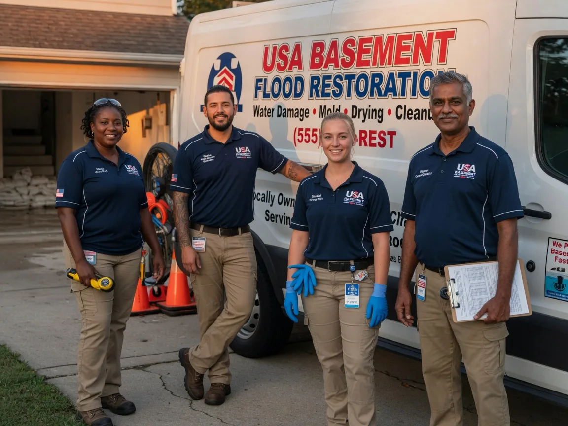 Basement Flood Cleanup company in Saint Helen, MI